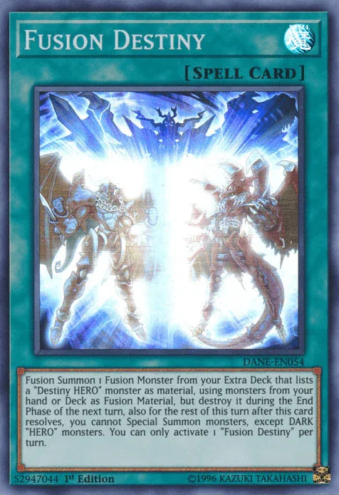 1st Edition, Dark Neostorm, Normal Spell, Spell, Super Rare, Unlimited Fusion Destiny [DANE-EN054] Super Rare - Trading Card World