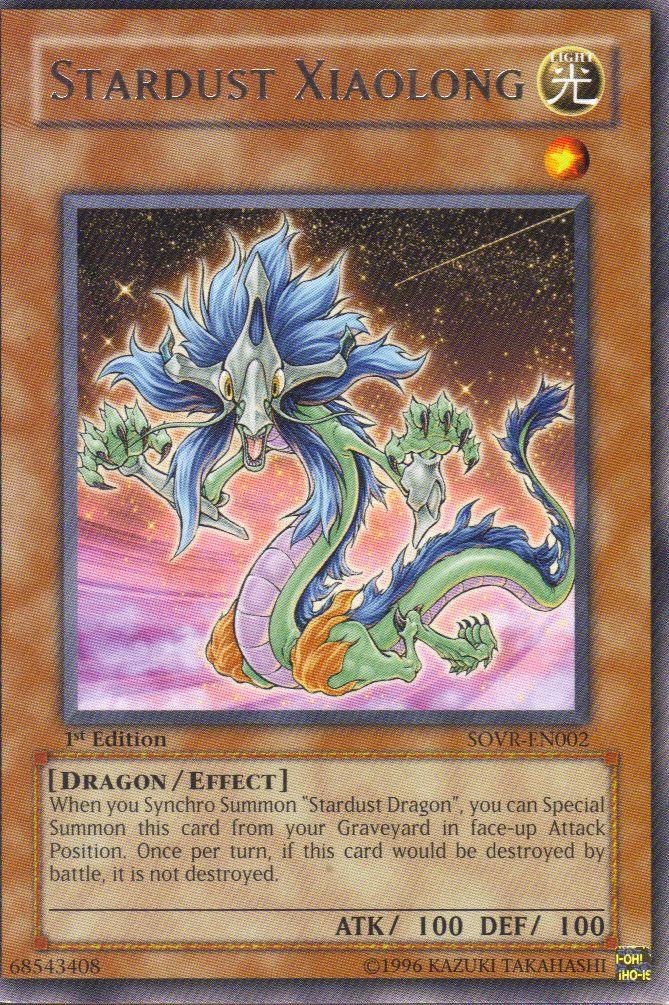 1st Edition, Dragon, Effect Monster, Light, Rare, Stardust Overdrive, Unlimited Stardust Xiaolong [SOVR-EN002] Rare - Trading Card World