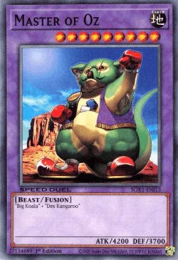 1st Edition, Beast, Common, Earth, Fusion Monster, Speed Duel GX: Duel Academy Box Master of Oz [SGX1-ENI13] Common - Trading Card World