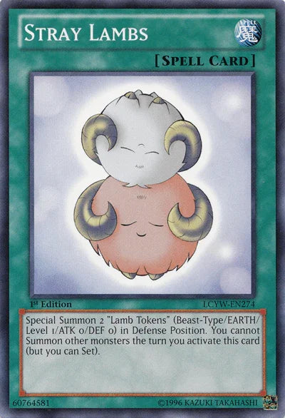 1st Edition, Common, Legendary Collection 3: Yugi's World, Normal Spell, Spell, Unlimited Stray Lambs [LCYW-EN274] Common - Trading Card World