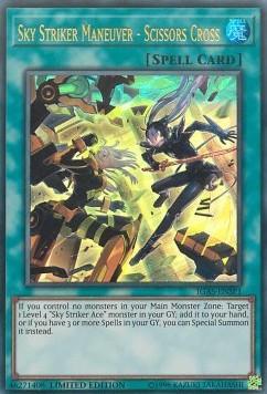 Ignition Assault, Limited, Normal Spell, Spell, Ultra Rare Sky Striker Maneuver - Scissors Cross [IGAS-ENSP1] Ultra Rare - Trading Card World