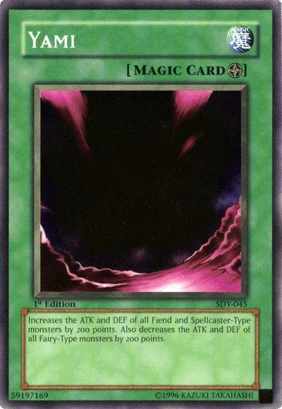 1st Edition, Common, Field Spell, Spell, Starter Deck: Yugi, Unlimited Yami [SDY-045] Common - Trading Card World