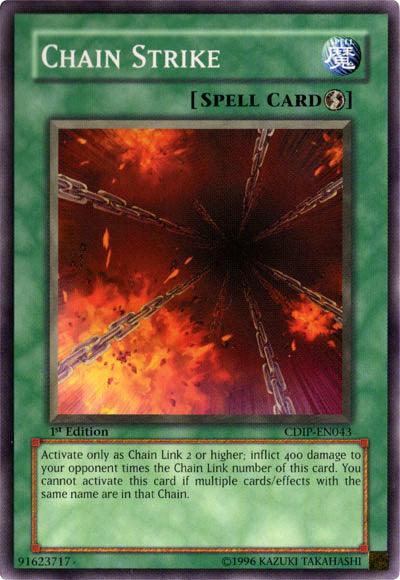 1st Edition, Common, Cyberdark Impact, Quick Play Spell, Spell, Unlimited Chain Strike [CDIP-EN043] Common - Trading Card World