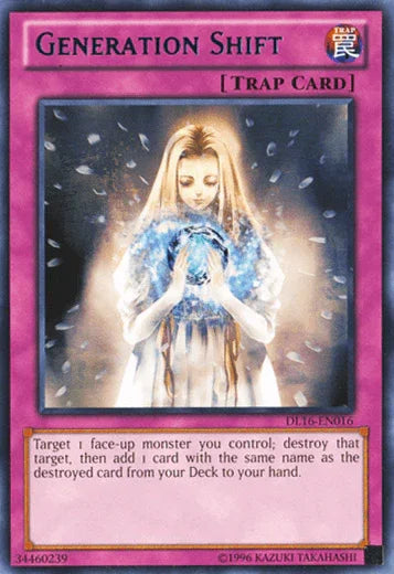 Duelist League Promo, Normal Trap, Rare, Trap, Unlimited Generation Shift (Blue) [DL16-EN016] Rare - Trading Card World