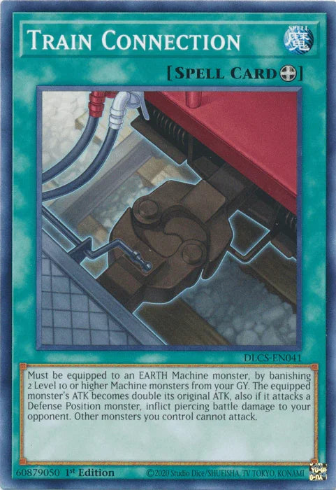 1st Edition, Common, Dragons of Legend: The Complete Series, Equip Spell, Spell Train Connection [DLCS-EN041] Common - Trading Card World
