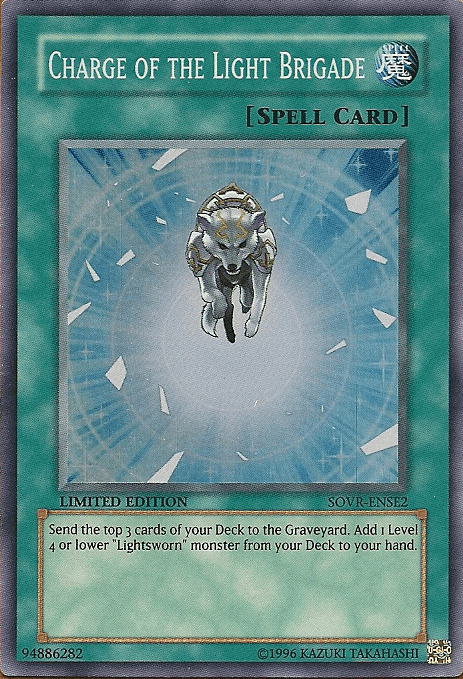 Limited, Normal Spell, Spell, Stardust Overdrive, Super Rare Charge of the Light Brigade [SOVR-ENSE2] Super Rare - Trading Card World