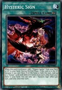 1st Edition, Common, Continuous Spell, Legendary Duelists: Season 2, Spell Hysteric Sign [LDS2-EN083] Common - Trading Card World