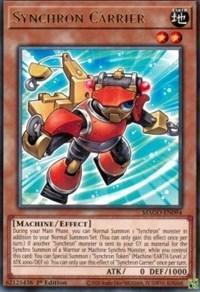 1st Edition, Earth, Effect Monster, Machine, Maximum Gold, Rare Synchron Carrier [MAGO-EN094] Rare - Trading Card World
