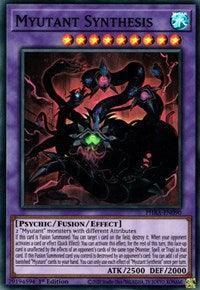 1st Edition, Fusion/Effect Monster, Phantom Rage, Psychic, Super Rare, Water Myutant Synthesis [PHRA-EN090] Super Rare - Trading Card World