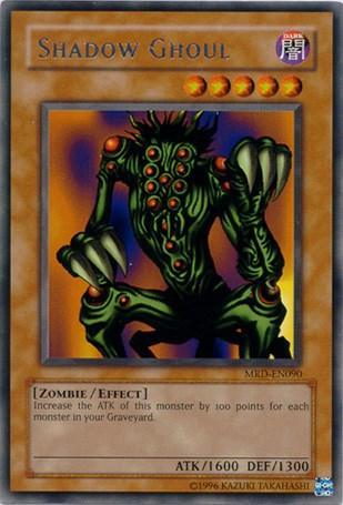 Dark, Effect Monster, Metal Raiders, Rare, Unlimited, Zombie Shadow Ghoul [MRD-EN090] Rare - Trading Card World
