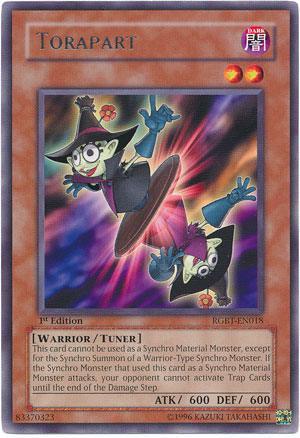 1st Edition, Dark, Raging Battle, Rare, Tuner Monster, Unlimited, Warrior Torapart [RGBT-EN018] Rare - Trading Card World