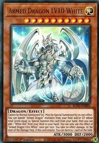 1st Edition, Blazing Vortex, Dragon, Effect Monster, Light, Ultra Rare Armed Dragon LV10 White [BLVO-EN005] Ultra Rare - Trading Card World