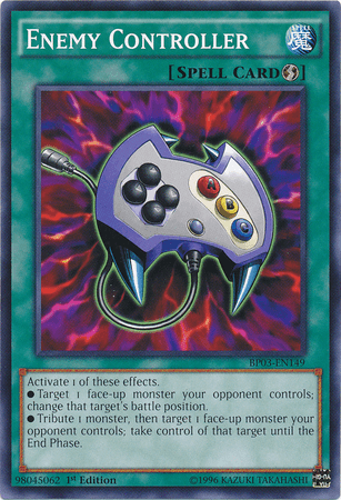 1st Edition, Battle Pack 3: Monster League, Common, Quick Play Spell, Spell Enemy Controller [BP03-EN149] Common - Trading Card World