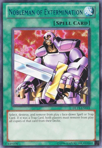 Duelist League Promo, Normal Spell, Rare, Spell, Unlimited Nobleman of Extermination (Blue) [DL11-EN015] Rare - Trading Card World