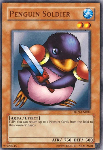 Aqua, Duelist League Promo, Effect Monster, Rare, Unlimited, Water Penguin Soldier (Bronze) [DL09-EN002] Rare - Trading Card World