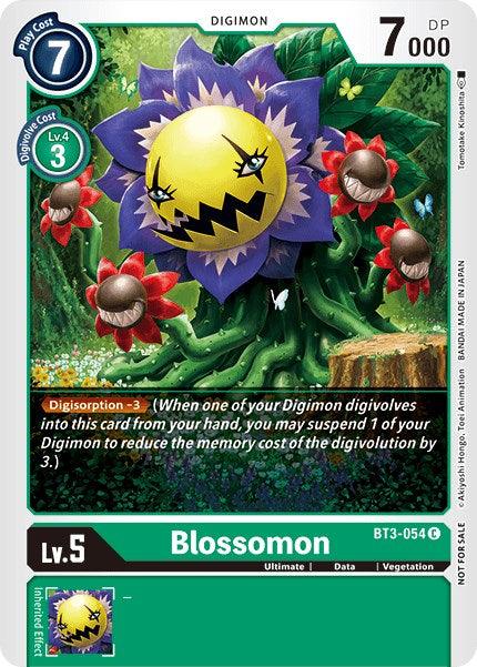 BT3-054, Data, Digimon, Green, Promo, Release Special Booster Promos, Ultimate, Vegetation Blossomon [BT3-054] (Tamer Party Vol. 5) [Release Special Booster Promos] - Trading Card World