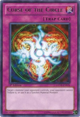 1st Edition, Generation Force, Normal Trap, Rare, Trap, Unlimited Curse of the Circle [GENF-EN076] Rare - Trading Card World