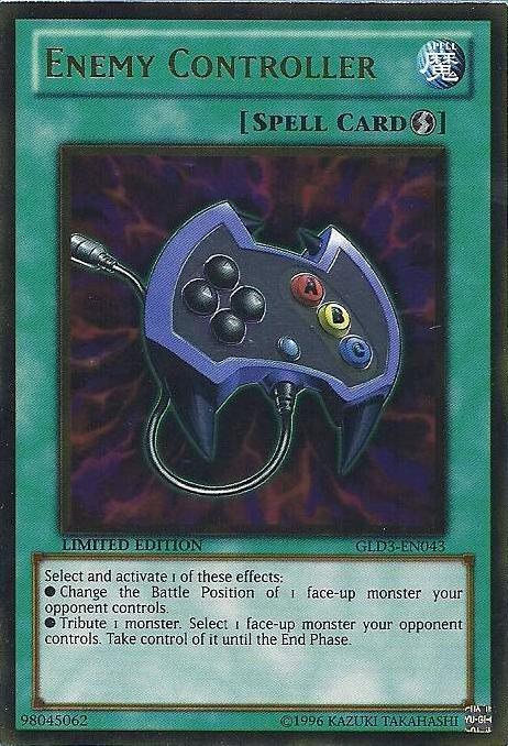 Gold Rare, Gold Series 3, Limited, Quick Play Spell, Spell Enemy Controller [GLD3-EN043] Gold Rare - Trading Card World