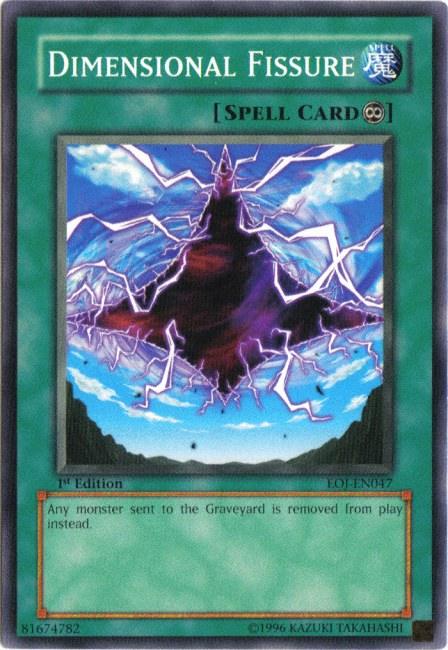 1st Edition, Common, Continuous Spell, Enemy of Justice, Spell, Unlimited Dimensional Fissure [EOJ-EN047] Common - Trading Card World