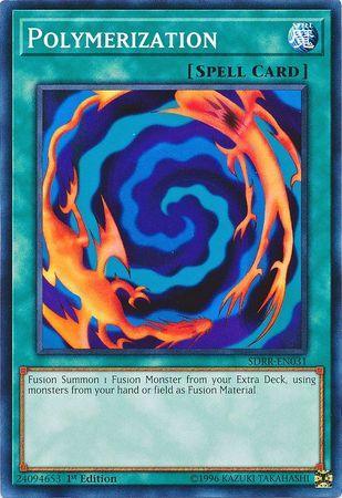 1st Edition, Common, Normal Spell, Spell, Structure Deck: Rokket Revolt Polymerization [SDRR-EN031] Common - Trading Card World