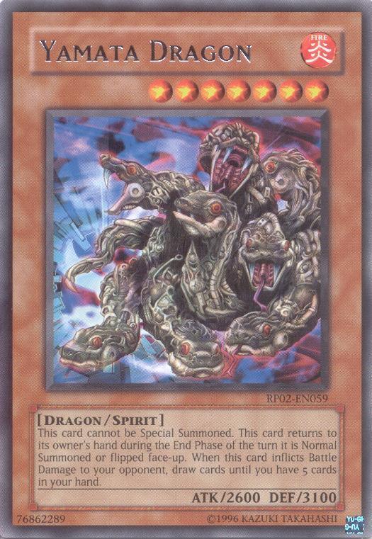 Dragon, Fire, Rare, Retro Pack 2, Spirit Monster, Unlimited Yamata Dragon [RP02-EN059] Rare - Trading Card World