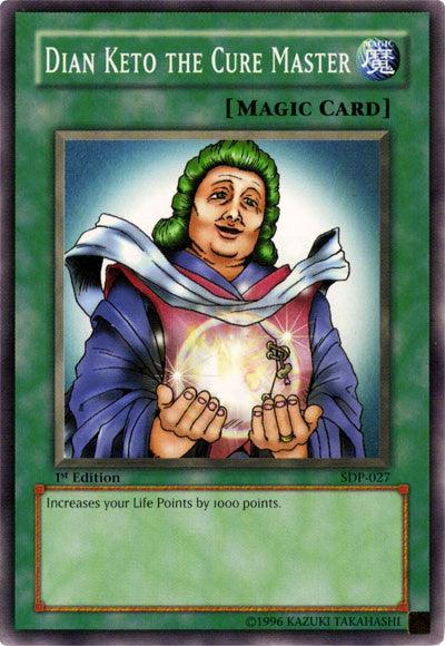 1st Edition, Common, Normal Spell, Spell, Starter Deck: Pegasus, Unlimited Dian Keto the Cure Master [SDP-027] Common - Trading Card World