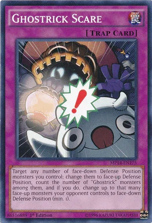 1st Edition, 2014 Mega-Tins Mega Pack, Common, Normal Trap, Trap Ghostrick Scare [MP14-EN175] Common - Trading Card World