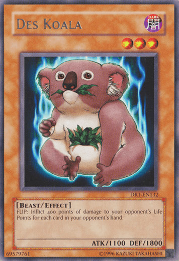 Beast, Dark, Dark Revelation Volume 1, Effect Monster, Rare, Unlimited Des Koala [DR1-EN132] Rare - Trading Card World