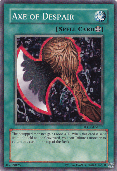 Common, Dark Legends, Equip Spell, Spell, Unlimited Axe of Despair [DLG1-EN052] Common - Trading Card World