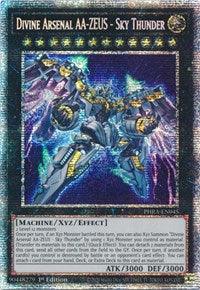 1st Edition, Light, Machine, Phantom Rage, Starlight Rare, Xyz/Effect Monster Divine Arsenal AA-ZEUS - Sky Thunder (Starlight Rare) [PHRA-EN045] Starlight Rare - Trading Card World