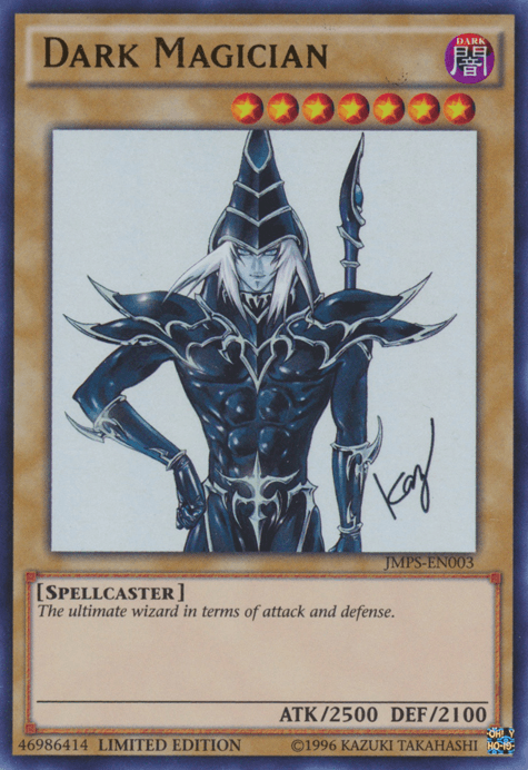 Dark, Limited, Normal Monster, Shonen Jump Magazine Promos, Spellcaster, Ultra Rare Dark Magician [JMPS-EN003] Ultra Rare - Trading Card World