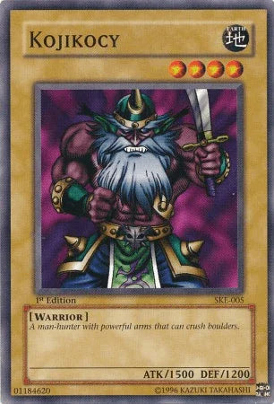 1st Edition, Common, Earth, Normal Monster, Starter Deck: Kaiba Evolution, Unlimited, Warrior Kojikocy [SKE-005] Common - Trading Card World