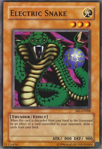 Common, Effect Monster, Light, Spell Ruler, Thunder, Unlimited Electric Snake [SRL-EN008] Common - Trading Card World