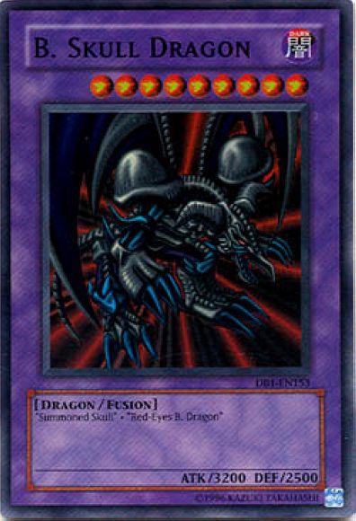 Dark, Dark Beginning 1, Dragon, Fusion Monster, Super Rare, Unlimited B. Skull Dragon [DB1-EN153] Super Rare - Trading Card World