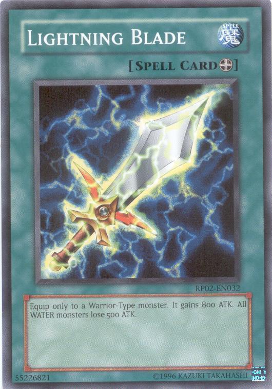 Common, Equip Spell, Retro Pack 2, Spell, Unlimited Lightning Blade [RP02-EN032] Common - Trading Card World