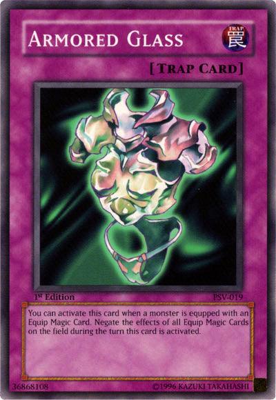 1st Edition, Common, Normal Trap, Pharaoh's Servant, Trap, Unlimited Armored Glass [PSV-019] Common - Trading Card World