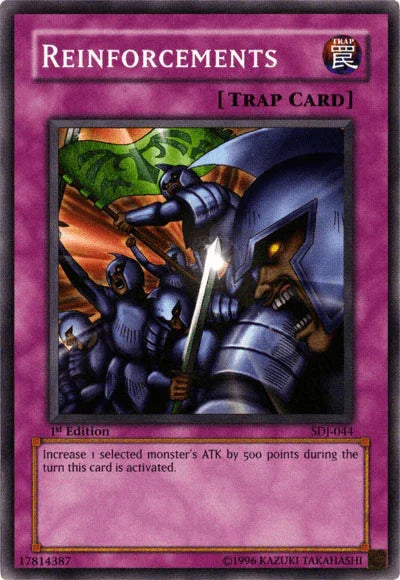 1st Edition, Common, Normal Trap, Starter Deck: Joey, Trap, Unlimited Reinforcements [SDJ-044] Common - Trading Card World