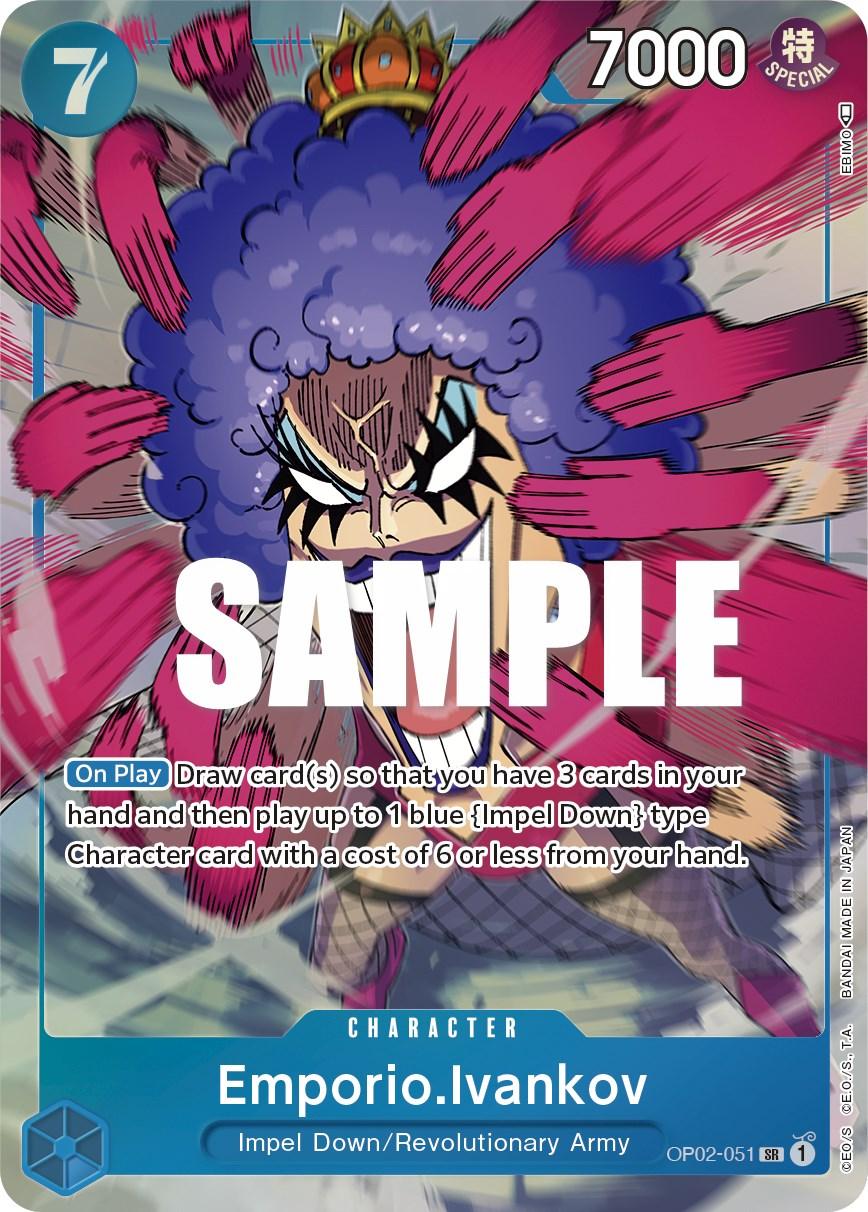 Character, Impel Down, Paramount War, Revolutionary Army, Super Rare Emporio.Ivankov (Alternate Art) [Paramount War] - Trading Card World