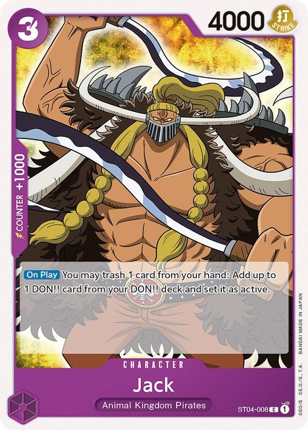 Animal Kingdom Pirates, Character, Common, Starter Deck: Animal Kingdom Pirates, Starter Decks Jack [Starter Deck: Animal Kingdom Pirates] - Trading Card World