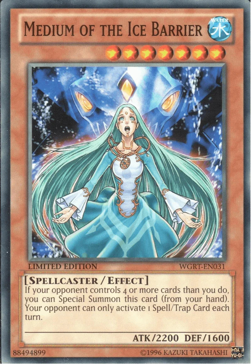 Battle Pack 2: War of the Giants Reinforcements, Common, Effect Monster, Limited, Water Medium of the Ice Barrier [WGRT-EN031] Common - Trading Card World