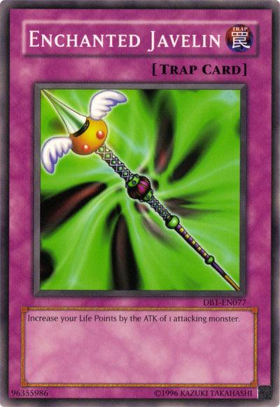 Common, Dark Beginning 1, Normal Trap, Trap, Unlimited Enchanted Javelin [DB1-EN077] Common - Trading Card World