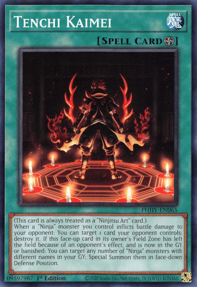 1st Edition, Common, Field Spell, Photon Hypernova, Spell Tenchi Kaimei [PHHY-EN065] Common - Trading Card World
