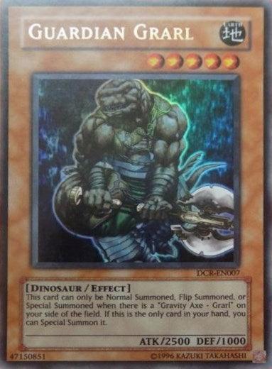 Dark Crisis, Dinosaur, Earth, Effect Monster, Ultra Rare, Unlimited Guardian Grarl [DCR-EN007] Ultra Rare - Trading Card World