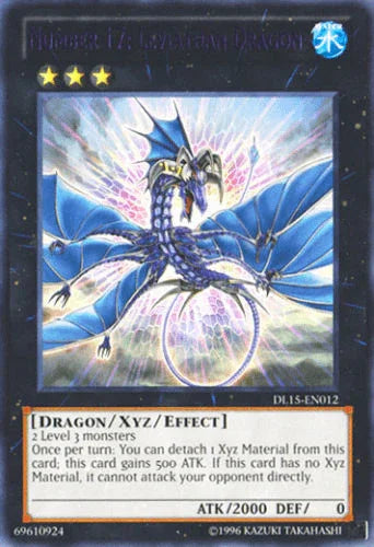 Dragon, Duelist League Promo, Rare, Unlimited, Water, Xyz/Effect Monster Number 17: Leviathan Dragon (Purple) [DL15-EN012] Rare - Trading Card World