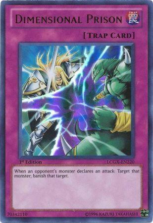1st Edition, Legendary Collection 2, Normal Trap, Trap, Ultra Rare, Unlimited Dimensional Prison [LCGX-EN220] Ultra Rare - Trading Card World