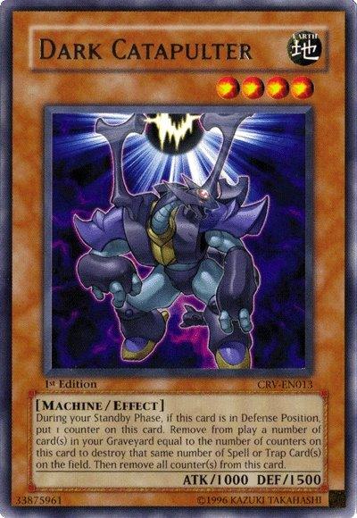 1st Edition, Cybernetic Revolution, Earth, Effect Monster, Machine, Rare, Unlimited Dark Catapulter [CRV-EN013] Rare - Trading Card World