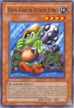 Common, Dark Beginning 2, Earth, Toon Monster, Unlimited, Warrior Toon Goblin Attack Force [DB2-EN117] Common - Trading Card World