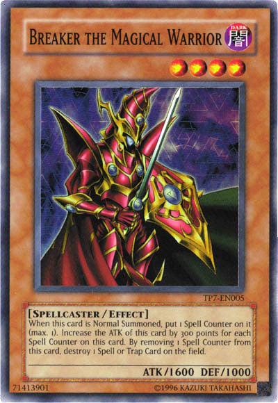 Dark, Effect Monster, Spellcaster, Super Rare, Tournament Pack 7, Unlimited Breaker the Magical Warrior [TP7-EN005] Super Rare - Trading Card World