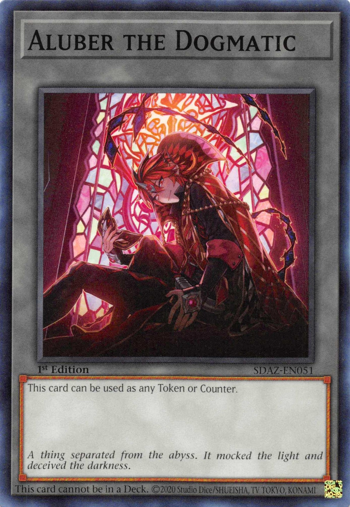 1st Edition, Common, Counter, Structure Deck: Albaz Strike Aluber the Dogmatic [SDAZ-EN051] Common - Trading Card World