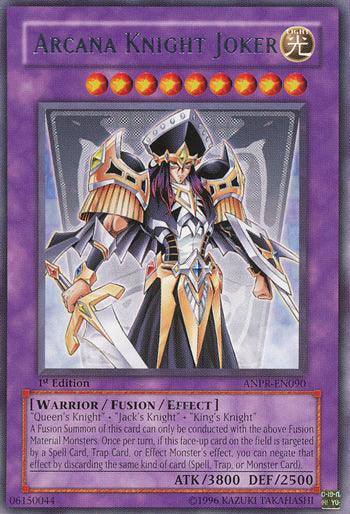 1st Edition, Ancient Prophecy, Fusion/Effect Monster, Light, Rare, Unlimited, Warrior Arcana Knight Joker [ANPR-EN090] Rare - Trading Card World
